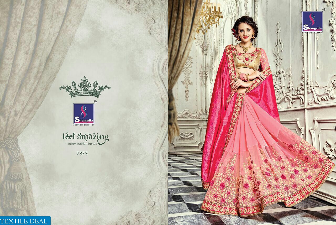 Shangrila paris rose vol-2 Wholesale party-wear Ethnic Saree